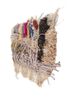exposed spine beige and brown wool and silk wall art WALL ART & TAPESTRY - FoldShot exposed spine beige and brown wool and silk wall art WALL ART & TAPESTRY - FoldShot