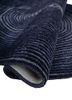 pathways blue wool and viscose hand tufted Rug - FoldShot pathways blue wool and viscose hand tufted Rug - FoldShot