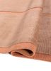 sthir red and orange wool hand knotted Rug - FoldShot sthir red and orange wool hand knotted Rug - FoldShot