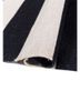 alhambra grey and black wool flat weaves Rug - FoldShot alhambra grey and black wool flat weaves Rug - FoldShot