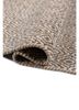 abrash beige and brown wool flat weaves Rug - FoldShot