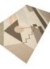 checkers ivory wool flat weaves Rug - FoldShot