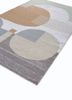 checkers green wool flat weaves Rug - FoldShot