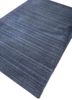abrash blue wool flat weaves Rug - FoldShot abrash blue wool flat weaves Rug - FoldShot