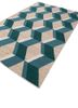 alhambra beige and brown wool flat weaves Rug - FoldShot alhambra beige and brown wool flat weaves Rug - FoldShot