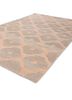 alhambra beige and brown wool flat weaves Rug - FoldShot alhambra beige and brown wool flat weaves Rug - FoldShot