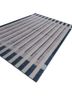checkers grey and black wool flat weaves Rug - FoldShot checkers grey and black wool flat weaves Rug - FoldShot