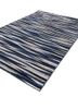 indusbar grey and black wool flat weaves Rug - FoldShot indusbar grey and black wool flat weaves Rug - FoldShot