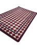 alhambra red and orange wool flat weaves Rug - FoldShot alhambra red and orange wool flat weaves Rug - FoldShot