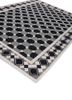 alhambra grey and black wool flat weaves Rug - FoldShot alhambra grey and black wool flat weaves Rug - FoldShot