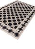 alhambra grey and black wool flat weaves Rug - FoldShot alhambra grey and black wool flat weaves Rug - FoldShot