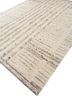 abrash ivory wool flat weaves Rug - FoldShot abrash ivory wool flat weaves Rug - FoldShot