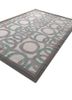 alhambra grey and black wool flat weaves Rug - FoldShot alhambra grey and black wool flat weaves Rug - FoldShot