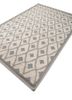 alhambra grey and black wool flat weaves Rug - FoldShot alhambra grey and black wool flat weaves Rug - FoldShot