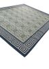 alhambra grey and black wool flat weaves Rug - FoldShot alhambra grey and black wool flat weaves Rug - FoldShot