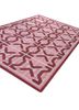 alhambra red and orange wool flat weaves Rug - FoldShot alhambra red and orange wool flat weaves Rug - FoldShot