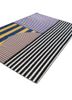 checkers grey and black wool flat weaves Rug - FoldShot checkers grey and black wool flat weaves Rug - FoldShot