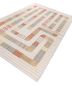 checkers ivory wool flat weaves Rug - FoldShot checkers ivory wool flat weaves Rug - FoldShot