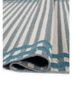 alhambra blue wool flat weaves Rug - FoldShot alhambra blue wool flat weaves Rug - FoldShot