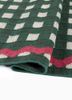 alhambra green wool flat weaves Rug - FoldShot alhambra green wool flat weaves Rug - FoldShot
