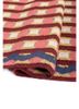alhambra red and orange wool flat weaves Rug - FoldShot alhambra red and orange wool flat weaves Rug - FoldShot