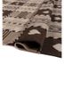 alhambra beige and brown wool flat weaves Rug - FoldShot alhambra beige and brown wool flat weaves Rug - FoldShot
