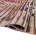 checkers pink and purple wool flat weaves Rug - FoldShot checkers pink and purple wool flat weaves Rug - FoldShot