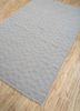abrash grey and black wool flat weaves Rug - FoldShot abrash grey and black wool flat weaves Rug - FoldShot