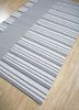 indusbar grey and black wool flat weaves Rug - FoldShot