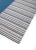 indusbar blue wool flat weaves Rug - FoldShot indusbar blue wool flat weaves Rug - FoldShot