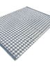 alhambra blue wool flat weaves Rug - FoldShot alhambra blue wool flat weaves Rug - FoldShot