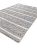 abrash grey and black wool flat weaves Rug - FoldShot