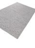 abrash grey and black wool flat weaves Rug - FoldShot