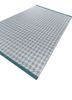 alhambra blue wool flat weaves Rug - FoldShot alhambra blue wool flat weaves Rug - FoldShot