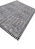 alhambra blue wool flat weaves Rug - FoldShot