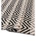 alhambra grey and black wool flat weaves Rug - FoldShot alhambra grey and black wool flat weaves Rug - FoldShot