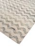 indusbar blue wool and viscose flat weaves Rug - FoldShot indusbar blue wool and viscose flat weaves Rug - FoldShot