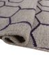 indusbar grey and black wool and viscose flat weaves Rug - FoldShot indusbar grey and black wool and viscose flat weaves Rug - FoldShot