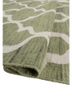 indusbar green wool and viscose flat weaves Rug - FoldShot