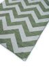 indusbar green wool and viscose flat weaves Rug - FoldShot indusbar green wool and viscose flat weaves Rug - FoldShot