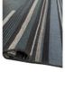 indusbar blue wool flat weaves Rug - FoldShot