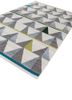 indusbar grey and black wool and viscose flat weaves Rug - FoldShot