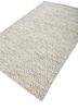 abrash grey and black wool and viscose flat weaves Rug - FoldShot abrash grey and black wool and viscose flat weaves Rug - FoldShot
