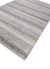 abrash blue wool and viscose flat weaves Rug - FoldShot abrash blue wool and viscose flat weaves Rug - FoldShot