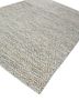abrash green wool and viscose flat weaves Rug - FoldShot abrash green wool and viscose flat weaves Rug - FoldShot