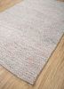 abrash green wool and viscose flat weaves Rug - FoldShot abrash green wool and viscose flat weaves Rug - FoldShot
