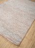 abrash red and orange wool and viscose flat weaves Rug - FoldShot