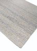 abrash gold wool and viscose flat weaves Rug - FoldShot