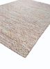 abrash pink and purple wool and viscose flat weaves Rug - FoldShot abrash pink and purple wool and viscose flat weaves Rug - FoldShot