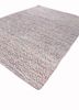 abrash pink and purple wool and viscose flat weaves Rug - FoldShot